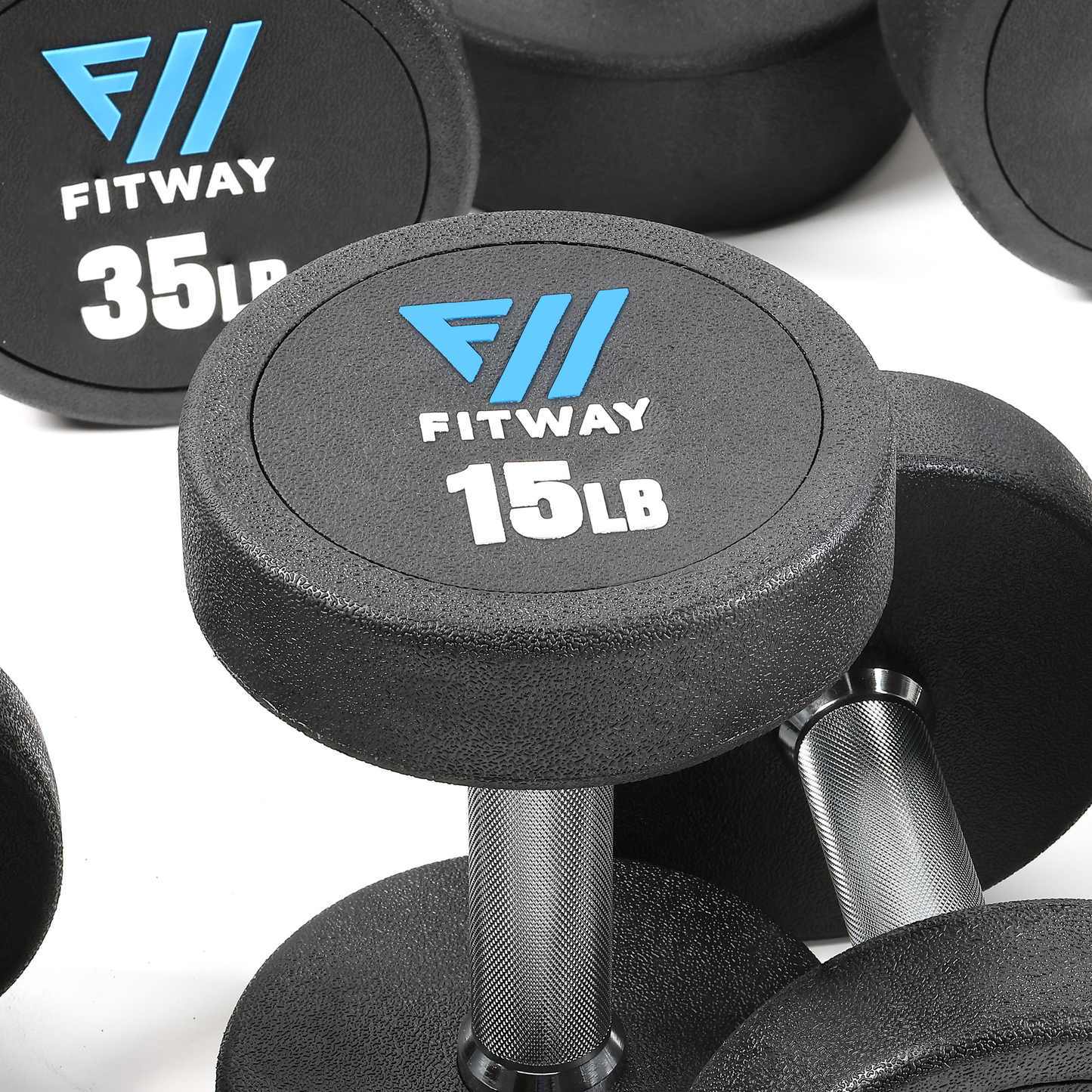 Fitway Pro Commercial Dumbbells 5-50LB Set