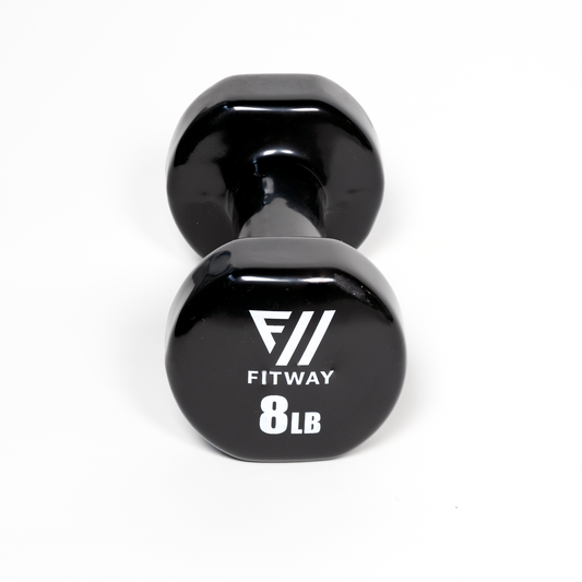 FITWAY Vinyl Dumbbell - 8lb.