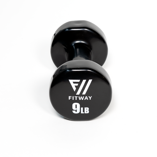 FITWAY Vinyl Dumbbell - 9lb.