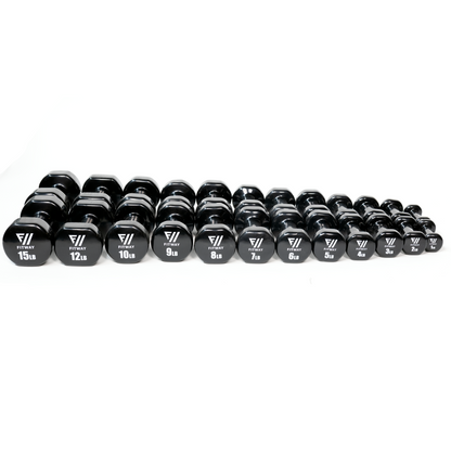 Fitway Vinyl Dumbbell - 15lb.