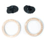 FitWay Equip. Gymnastic Rings - Basic Wood 