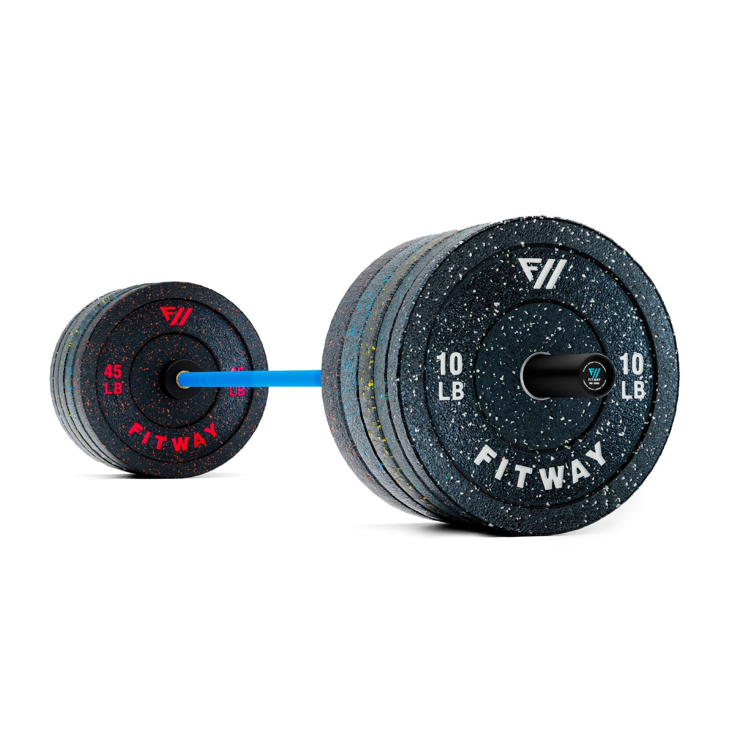 FitWay Equip. Bumper Plate Pro Starter Set 