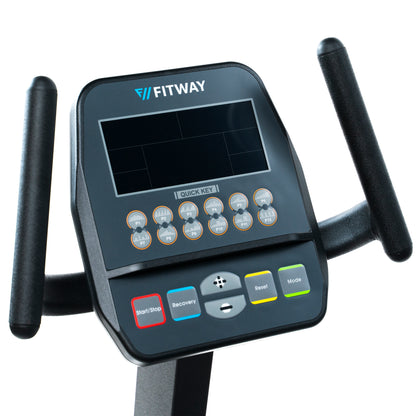 FitWay Equip. 1000RC Recumbent Bike console view